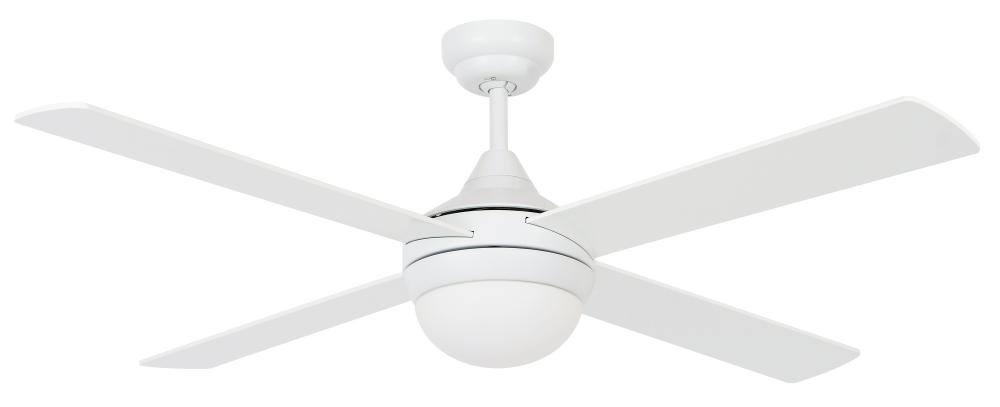 Lucci Air Airlie II Eco White 52-inch Light with Remote Ceiling Fan
