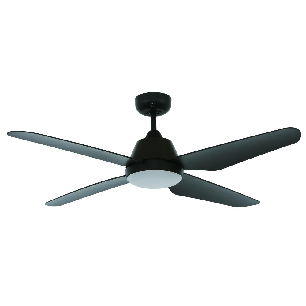 Lucci Air Aria 52-inch Black LED Light with Remote Ceiling Fan