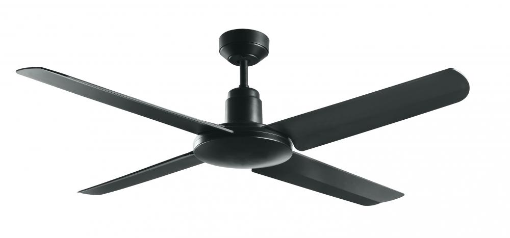 Lucci Air Nautilus 52-inch Black Ceiling Fan