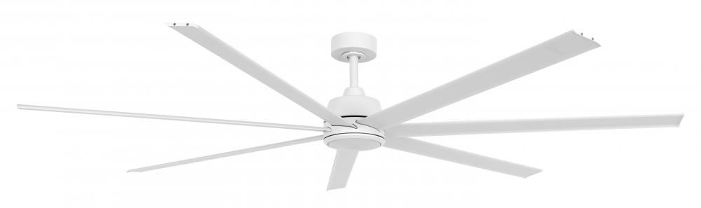 Lucci Air Atlanta White 72-inch Indoor/Outdoor Ceiling Fan with White Blades