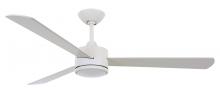 Beacon Lighting America 21064001 - Lucci Air Climate III 52-inch White DC Ceiling Fan