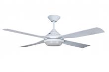 Beacon Lighting America 21289501 - Lucci Air Moonah White 52-inch LED Light with Remote Control Ceiling Fan