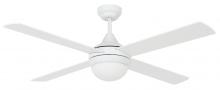 Beacon Lighting America 21296301 - Lucci Air Airlie II Eco White 52-inch Light with Remote Ceiling Fan