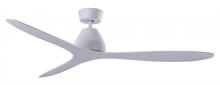 Beacon Lighting America 21304001 - Lucci Air Whitehaven 56-inch 3-blade DC Smart WiFi Controlled Indoor/Outdoor White Ceiling Fan